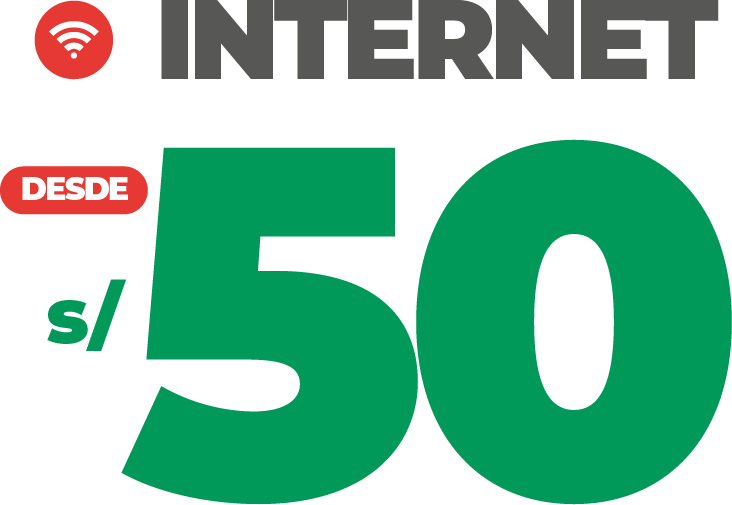 Internet 100% Fibra desde S/50 con Cable Visión Perú