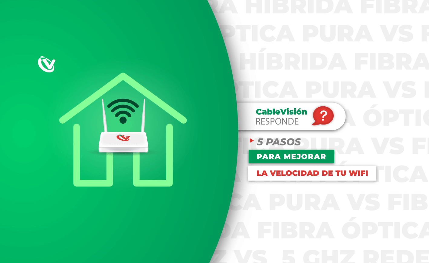 5 Pasos para mejorar la velocidad de tu internet