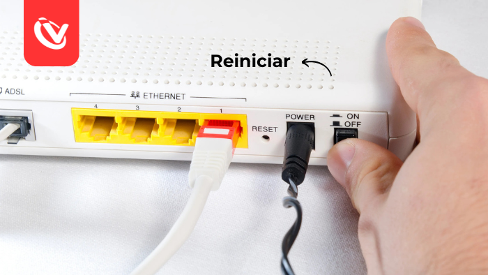 Reinicia tu router una vez al mes