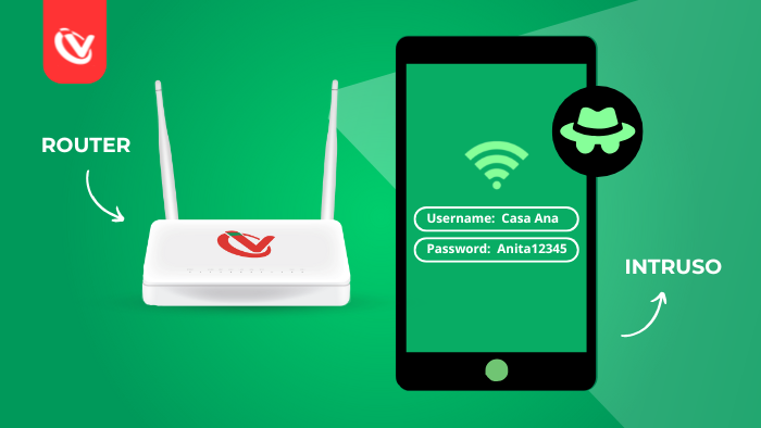 Cambia tu contraseña WIFI